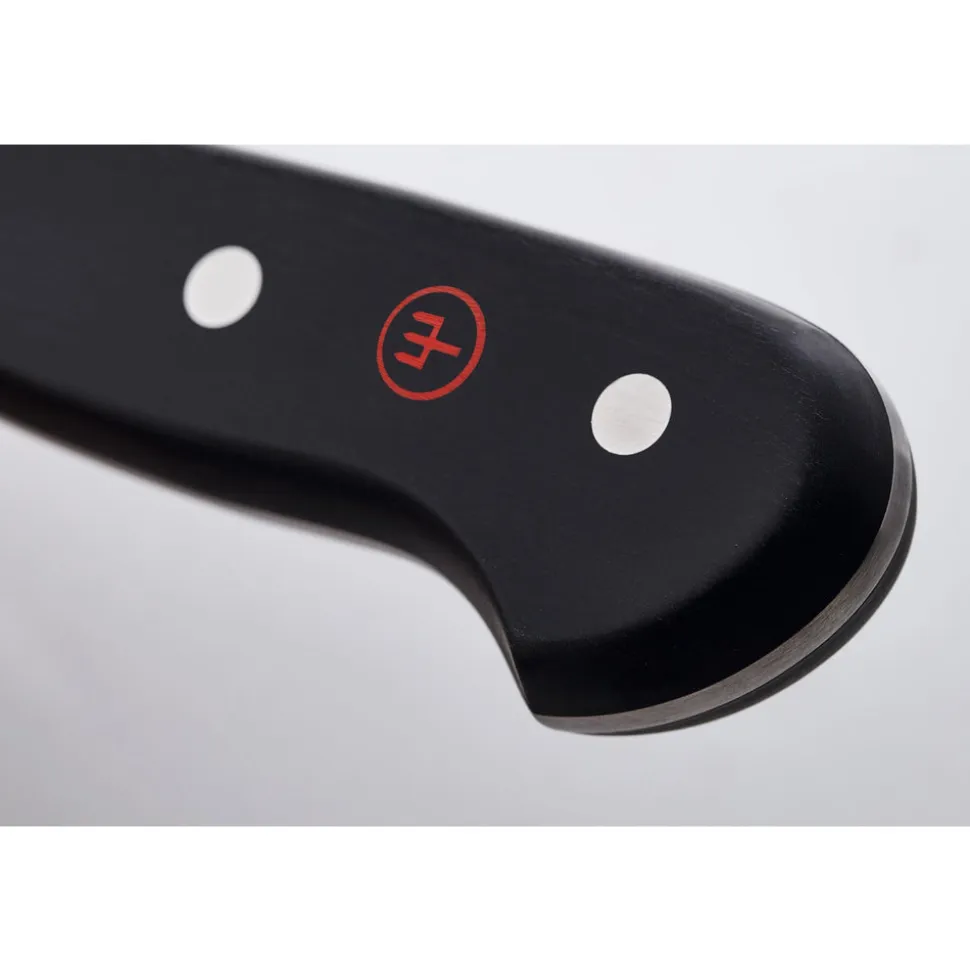 7" Classic Hollow Edge Santoku in Black