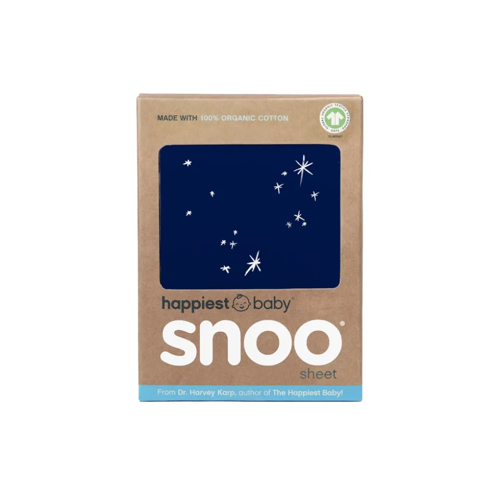 100% Organic Cotton SNOO Baby Bassinet Fitted Sheet