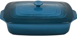 3.5 qt. [12.5" x 8.5"] Covered Rectangular Casserole