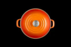 10 qt.Stockpot in Flame