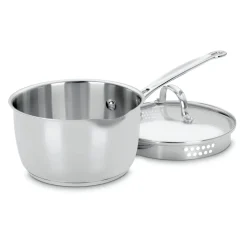2 Quart Pour Saucepan in Stainless Steel