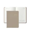 2026 Weekly Notebook in Beechwood Pebble Grain Leather