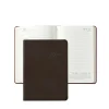 2026 Weekly Notebook in Brown Traditional Leather
