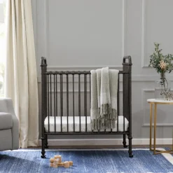 Abigail 3-in-1 Convertible Mini Crib in Vintage Iron