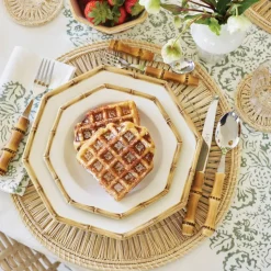 Ada Raffia Coasters, Set of 4