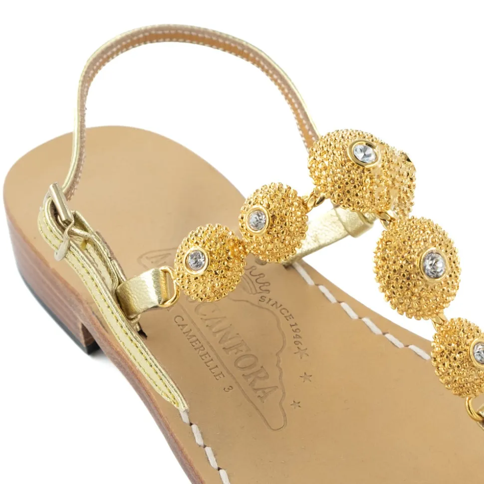 Adele Leather Thong Sandal