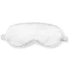 Adult White Silk Eye Mask