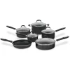 Advantage® 11 Piece Nonstick Cookware Set in Black