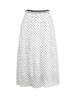 Ainsley Skirt in Cream & Black Multi