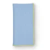 Air Blue Napkin with Lime Trim, Set of 4