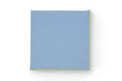 Air Blue Napkin with Lime Trim, Set of 4