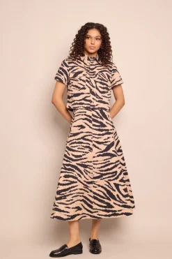Aisha Skirt in Zebra Blush