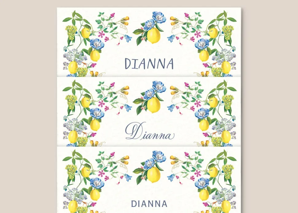 Al Fresco Place Cards
