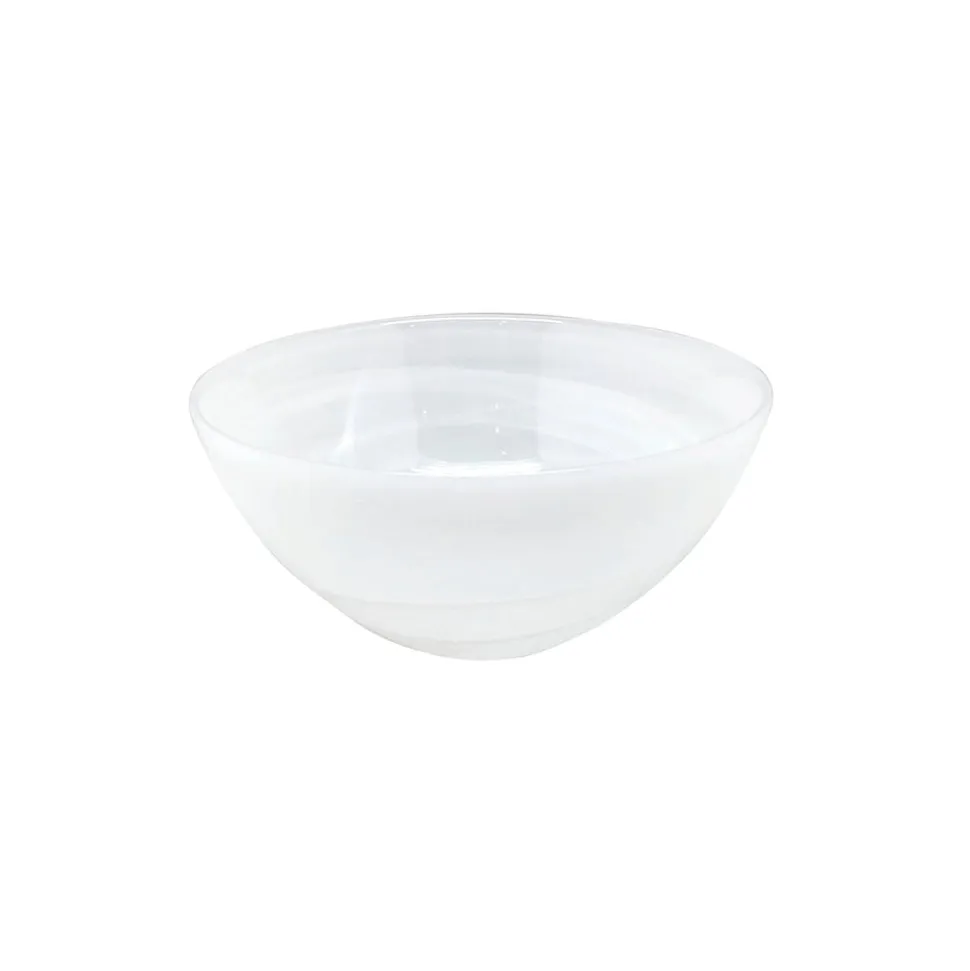 Alabaster White Individual Salad Bowl, Set in 4