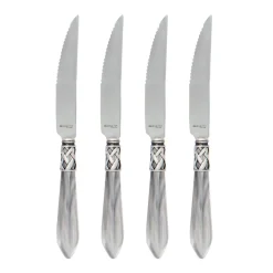 Aladdin Antique White Steak Knives, Set of 4