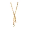 Albert Chain with Dog Clip Clasp