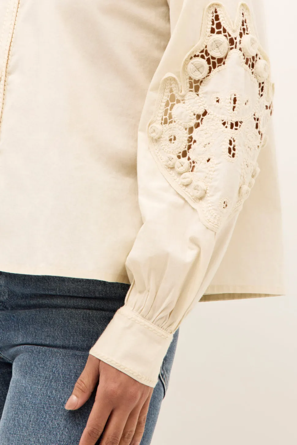 Alden Top in Alabaster