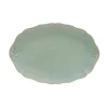 Alentejo Collection Oval Platter in Turquoise