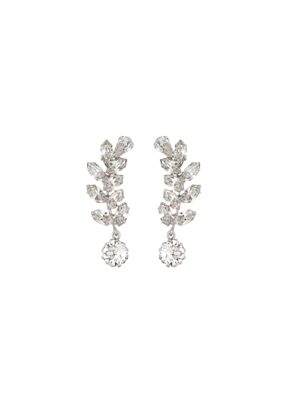 Alessa Earrings in Crystal
