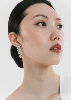 Alessa Earrings in Crystal