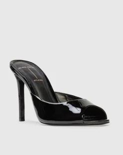 Alessia in Black Patent Leather