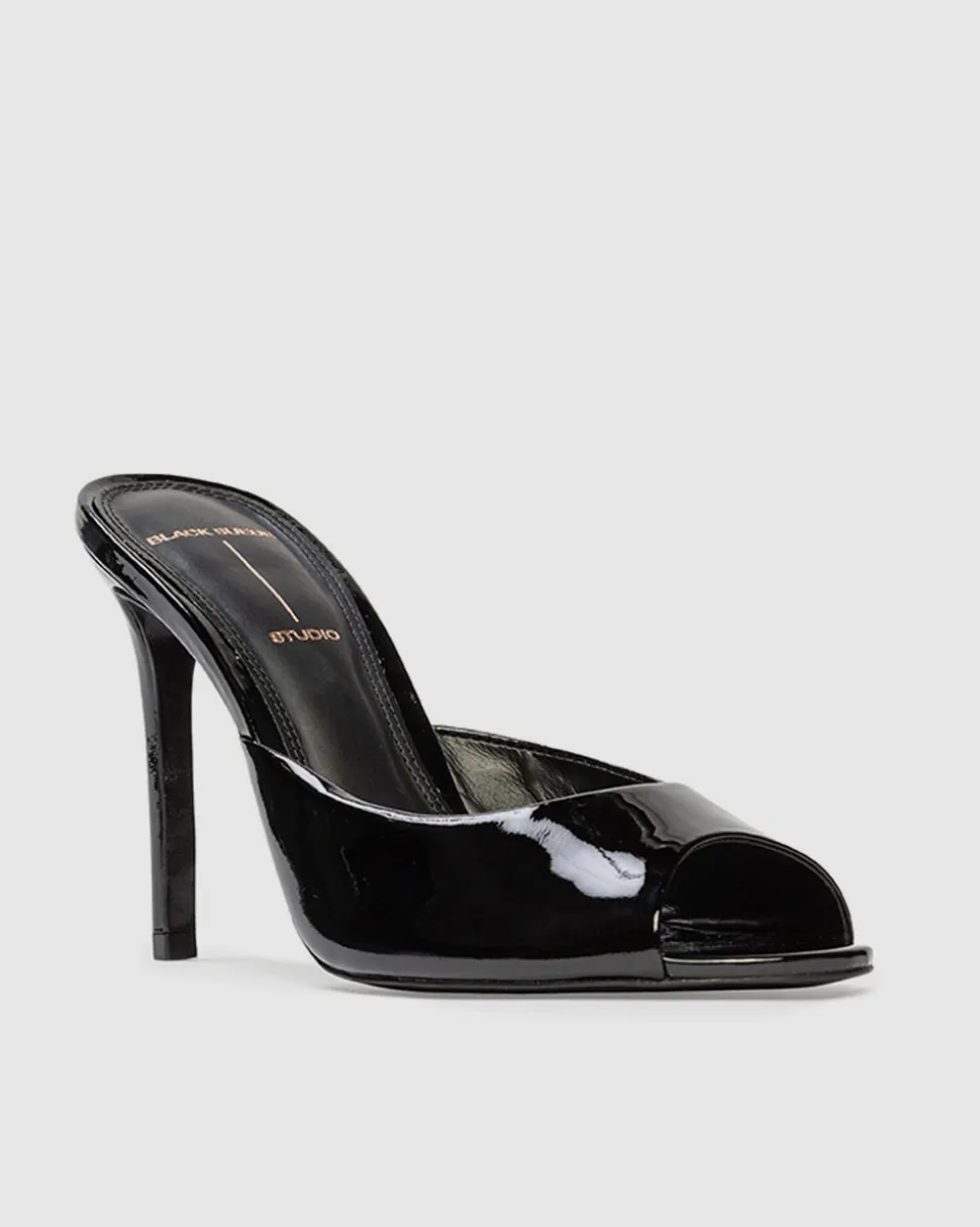 Alessia in Black Patent Leather