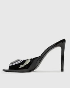 Alessia in Black Patent Leather