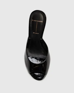 Alessia in Black Patent Leather