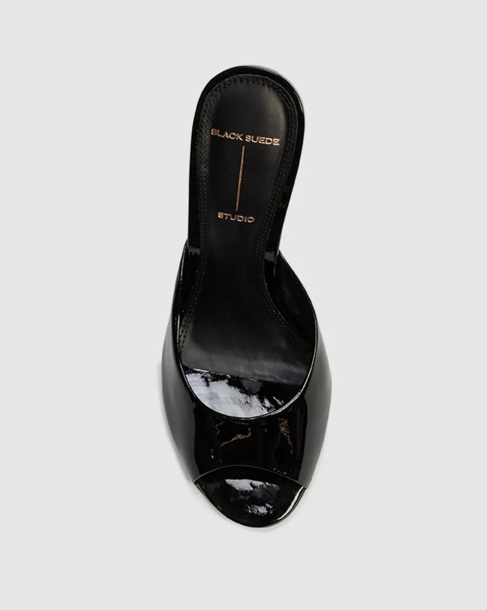 Alessia in Black Patent Leather