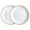 Alex Gold Set of 2, 8" Salad / Dessert Plate