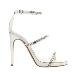 Alexa Bridal 100 in White & Crystal