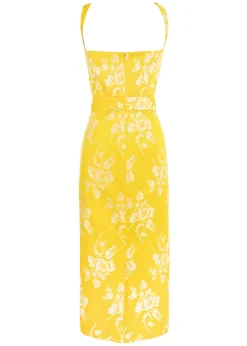 Alexandra Dress in Yellow Floral