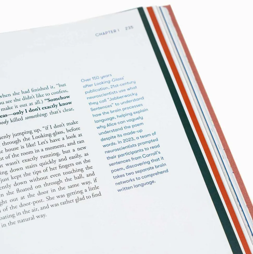Alice in Wonderland Art Novel