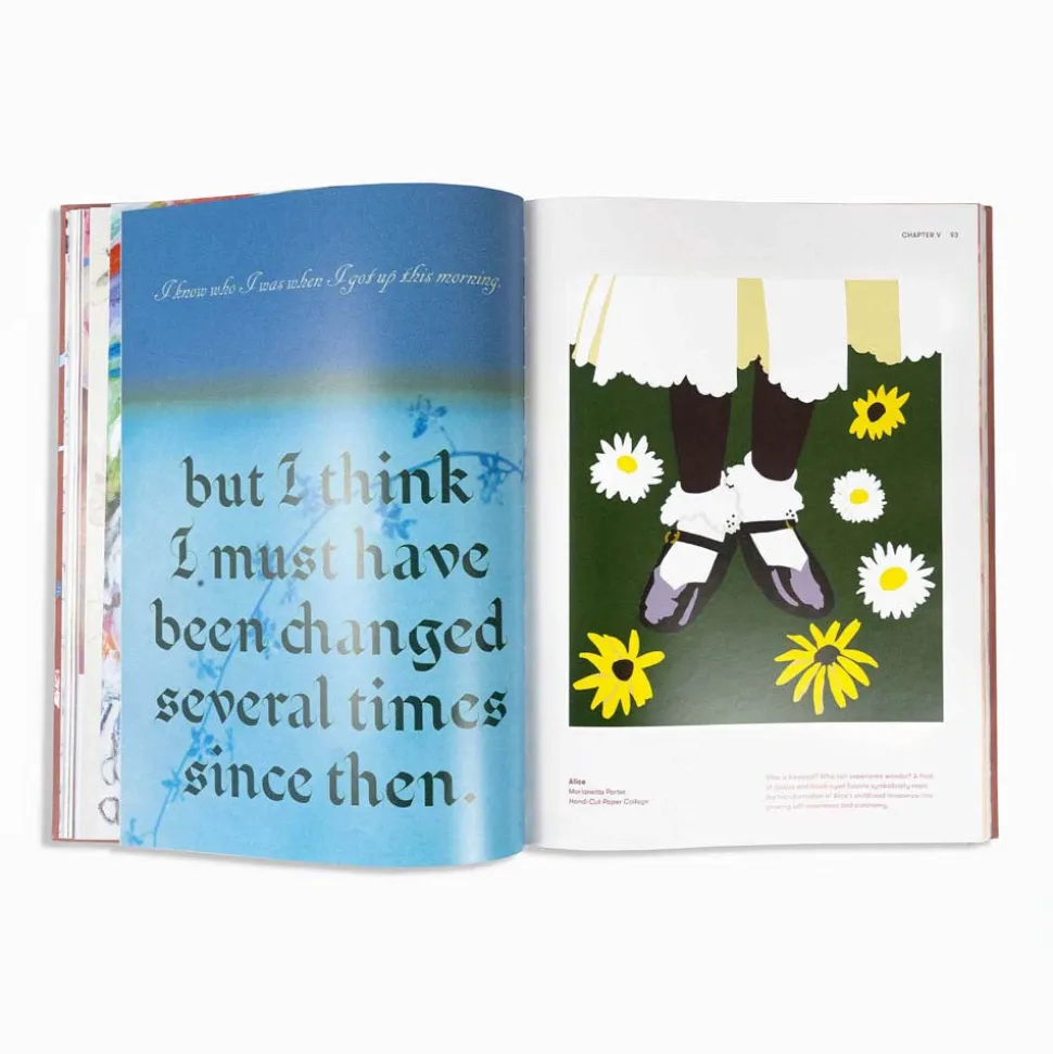 Alice in Wonderland Art Novel