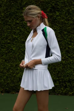 All-Sport Club Sweater in White