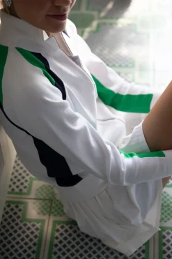 All-Sport Club Sweater in White