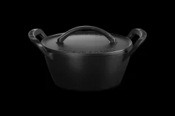 Alpine Outdoor 4.25 qt. Round Dutch Oven in Matte Black