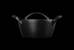 Alpine Outdoor 4.25 qt. Round Dutch Oven in Matte Black