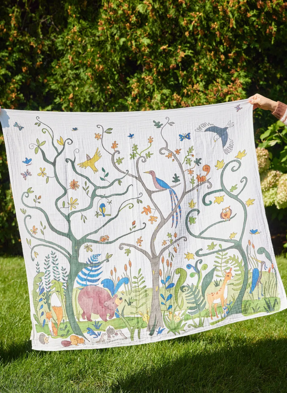 Alsatian Forest Shawl Blanket