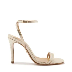 Altina Embossed-Leather Sandal