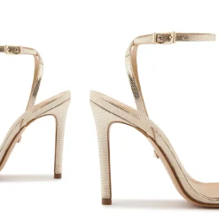 Altina Embossed-Leather Sandal