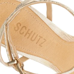 Altina Embossed-Leather Sandal
