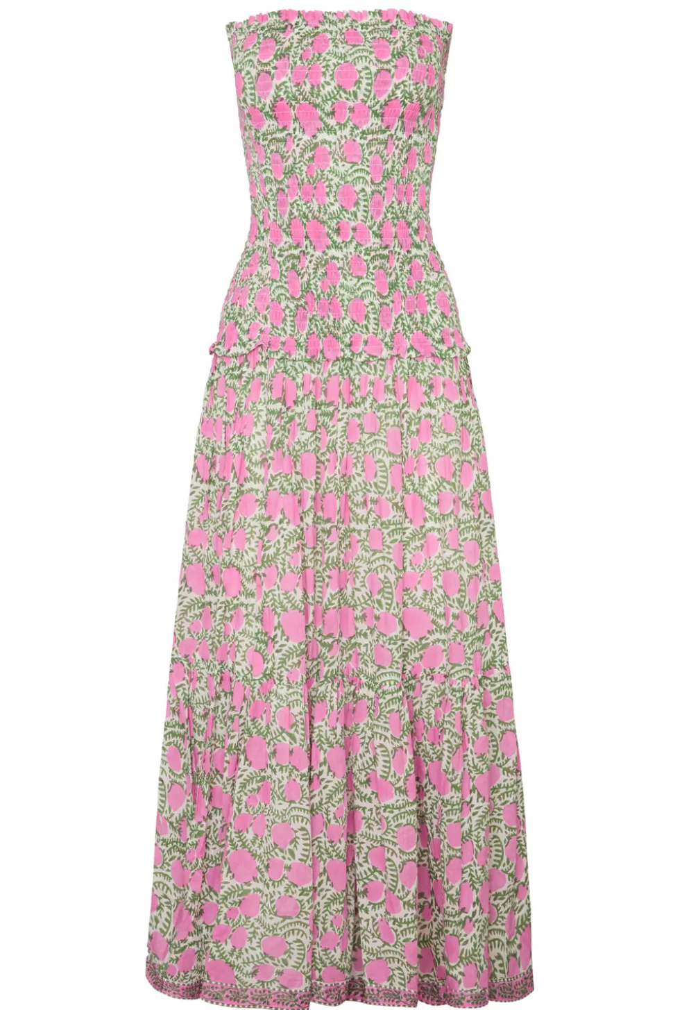 Amalfi Mermaid Dress Pink Lemon Vine