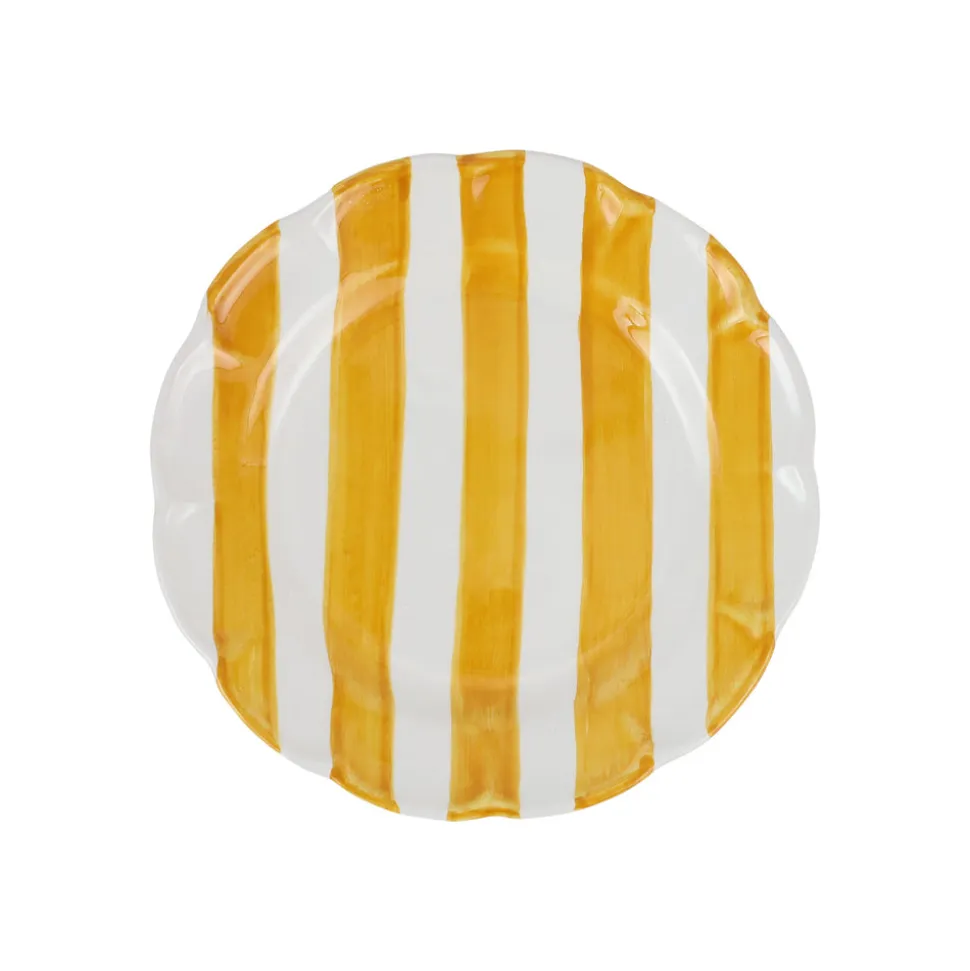 Amalfitana Stripe Salad Plate