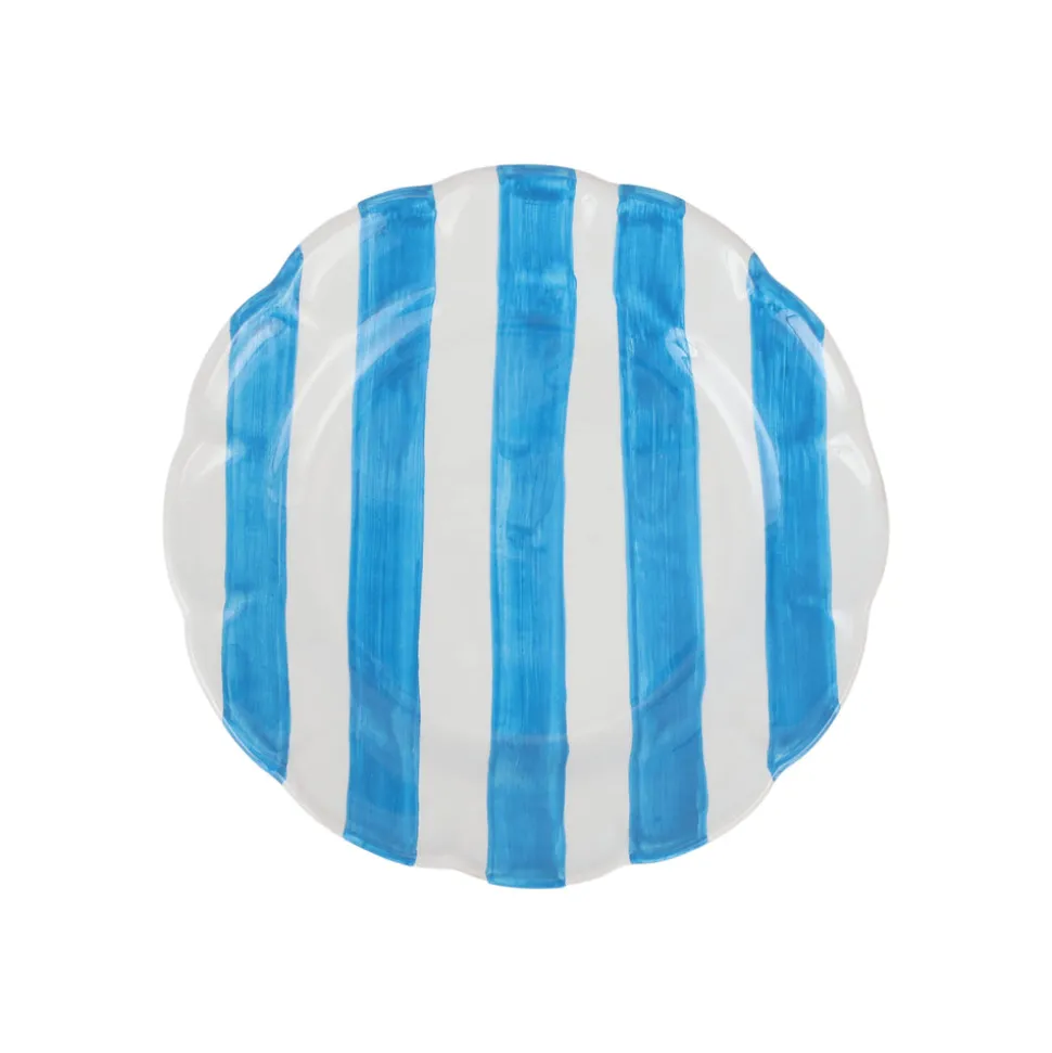 Amalfitana Stripe Salad Plate