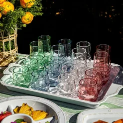 Amalia Acrylic Large Tumbler in Coral