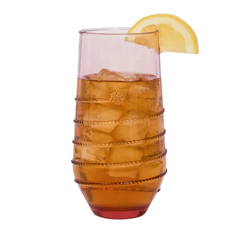 Amalia Acrylic Large Tumbler in Coral