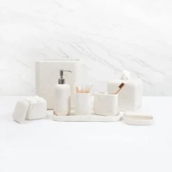 Aman Tissue Holder in Ivory