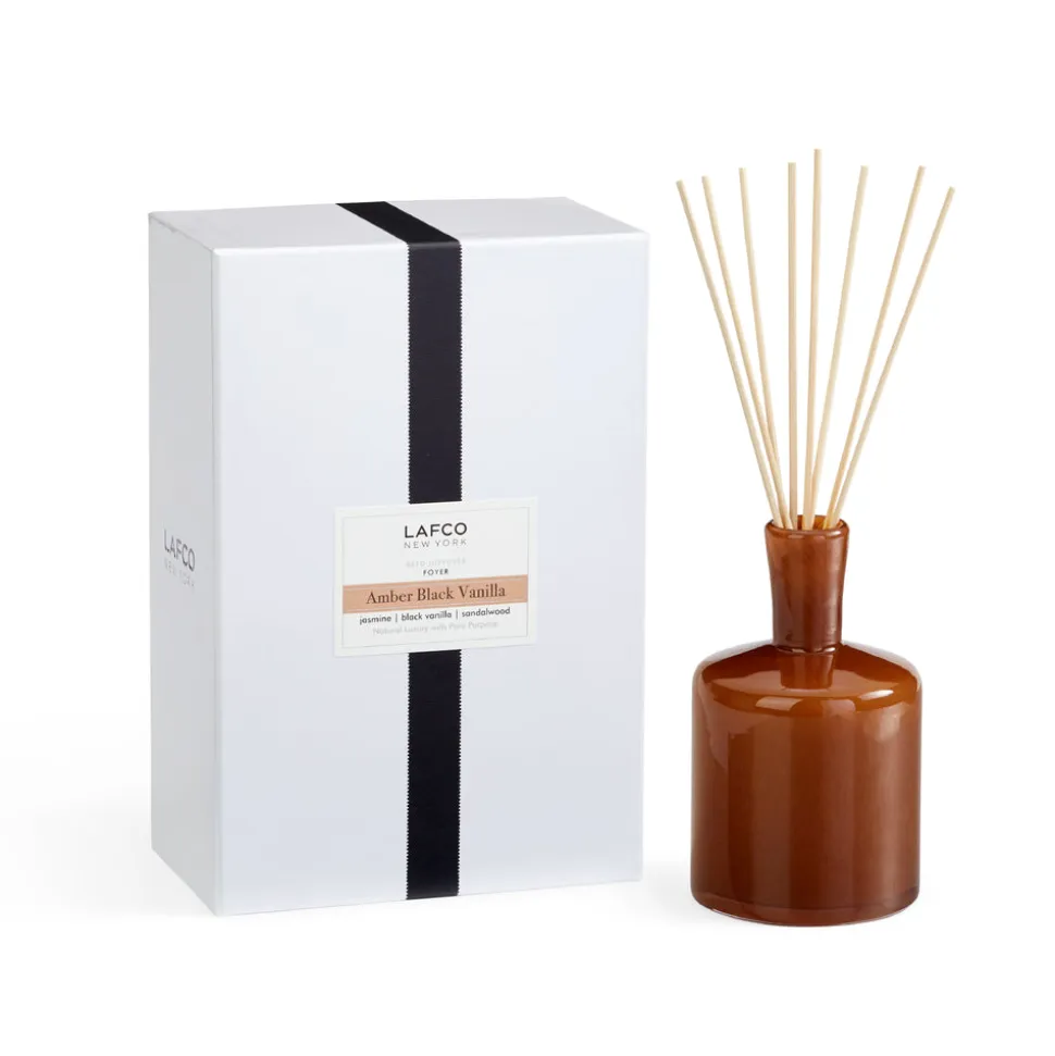 Amber Black Vanilla Signature Reed Diffuser