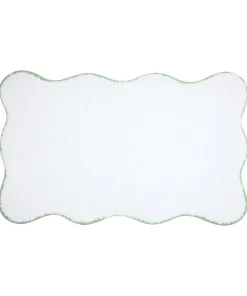 Amelia Scalloped Bath Mat